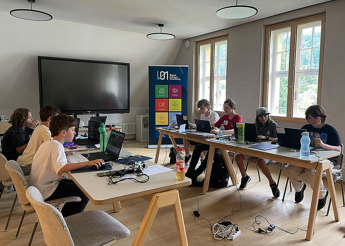 Summer Coding Camp am Digital Campus Vorarlberg
