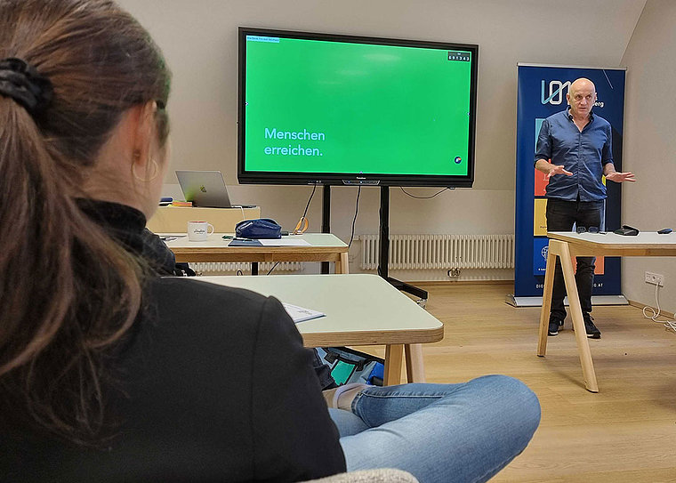 Green Marketing mit Reinhard Herok am Digital Campus Vorarlberg