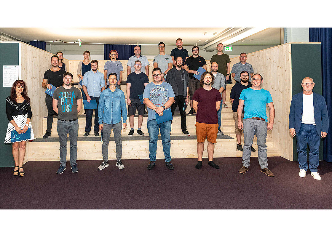 Coding Campus Abschluss am Digital Campus Vorarlberg